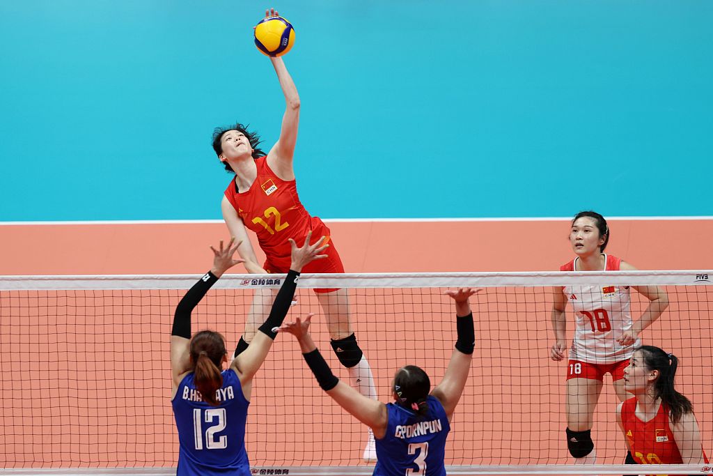 东京亚运会女排资格赛中国女排遭遇惨败